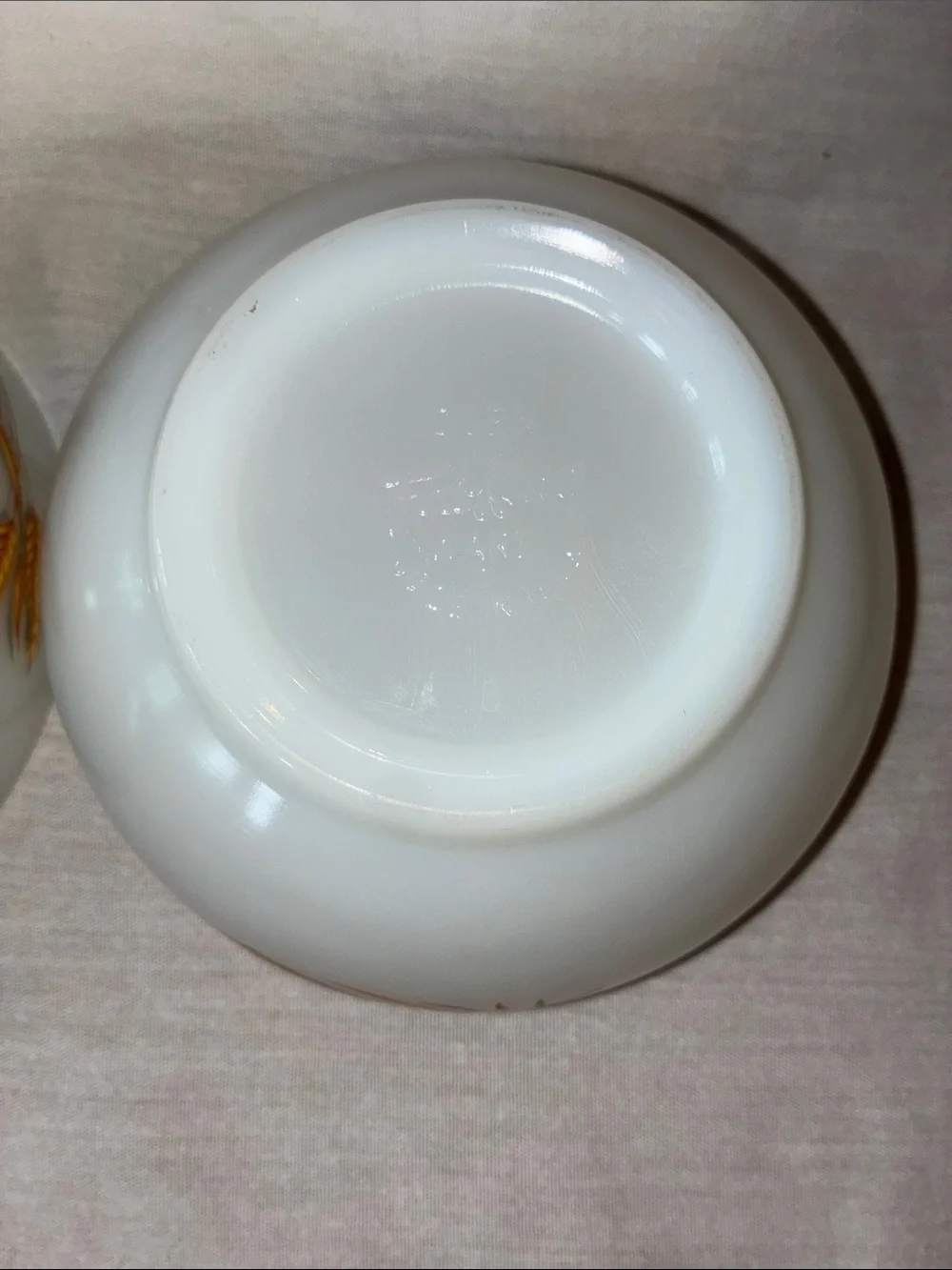 Pair of Vintage Fire King Wheat Bowls